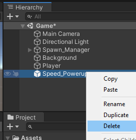 Delete from Hierarchy
